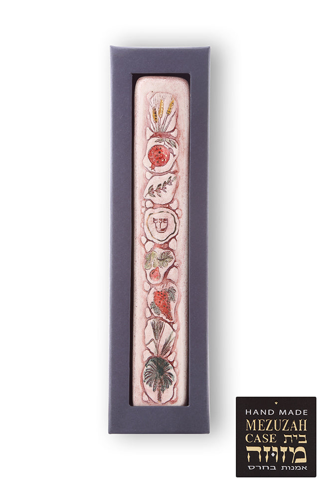 Handmade Mezuzah Case Israel Gift