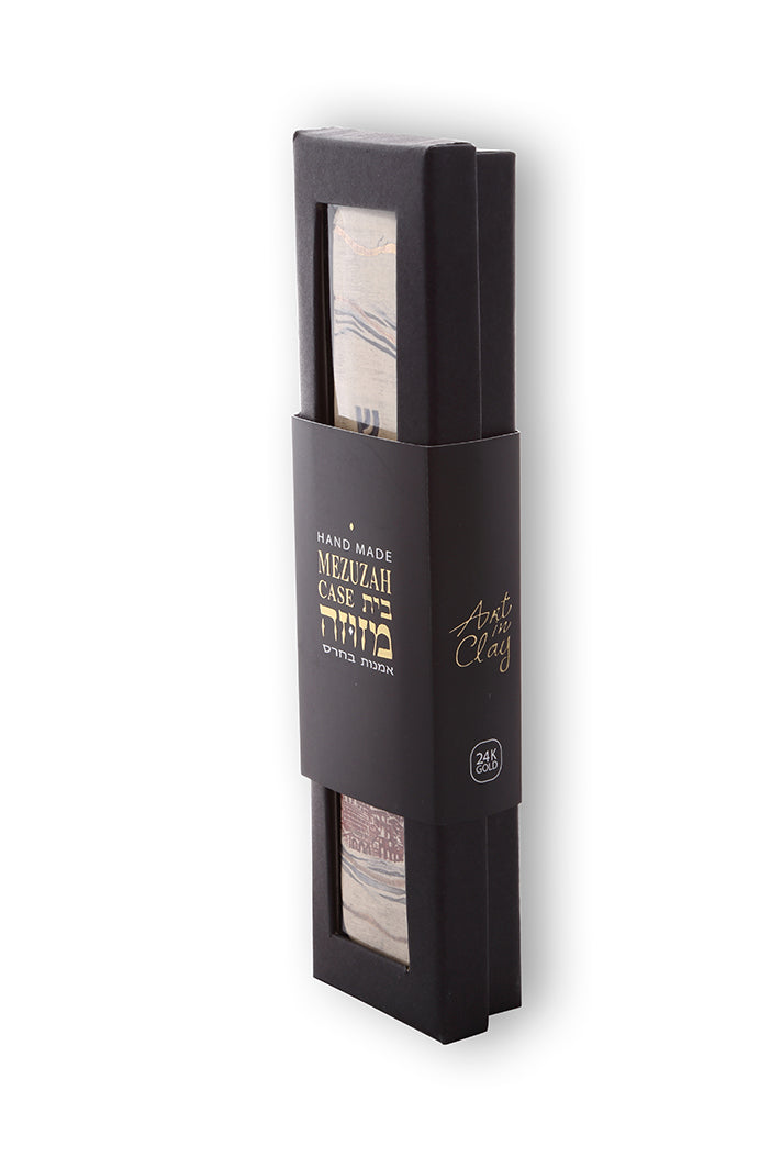 A unique mezuzah case by amir rom