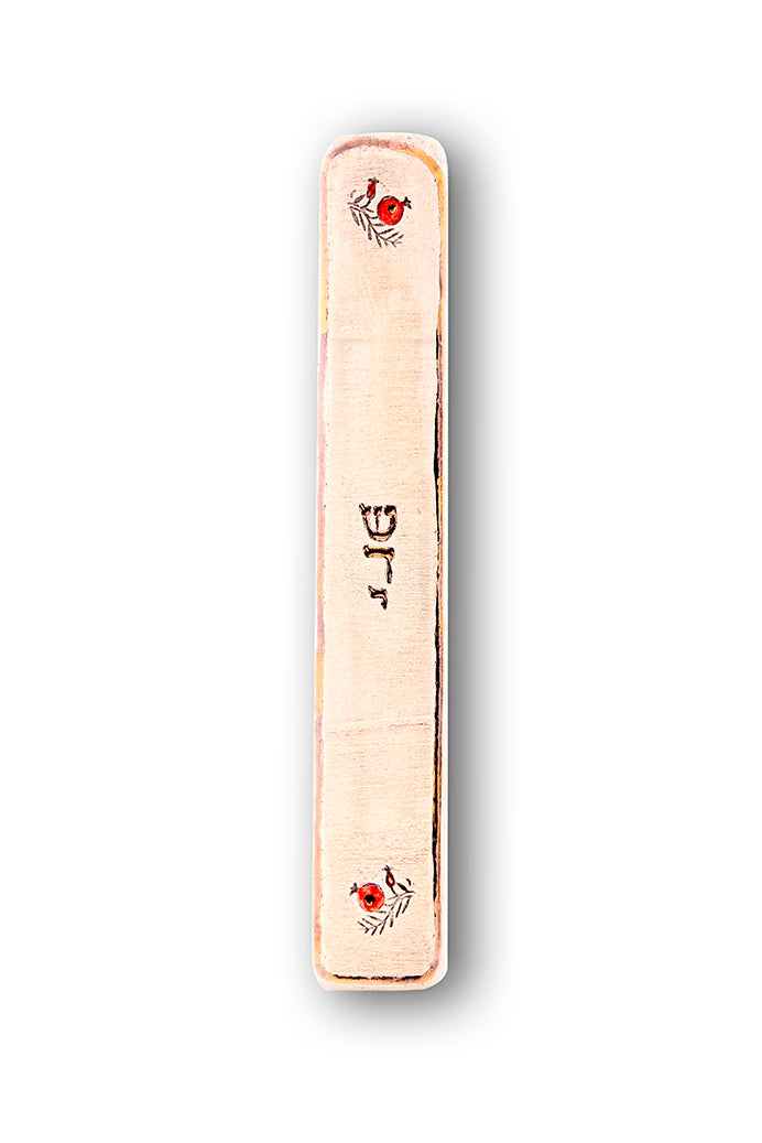 Handmade Mezuzah Case Judaica Gift By Studio Art In Clay