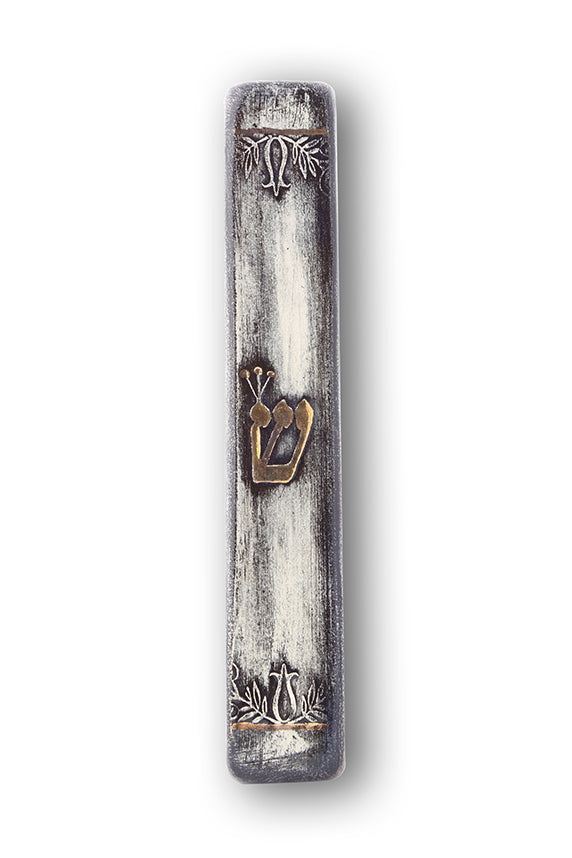 Handmade Ceramic Mezuzah Case By Studio Art In Clay