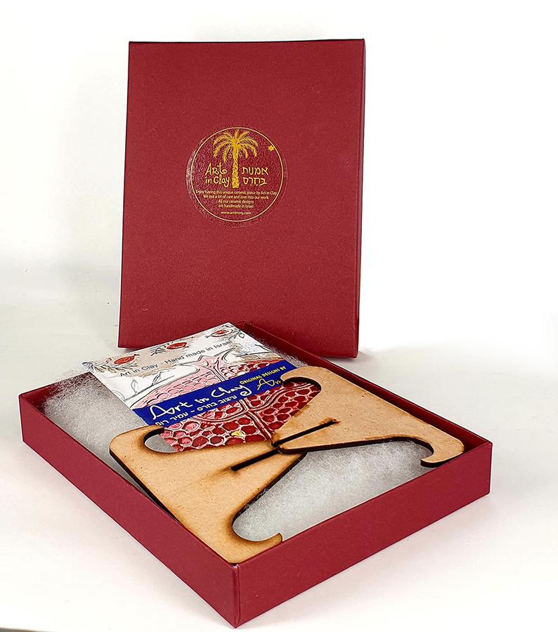 amir rom plaque box