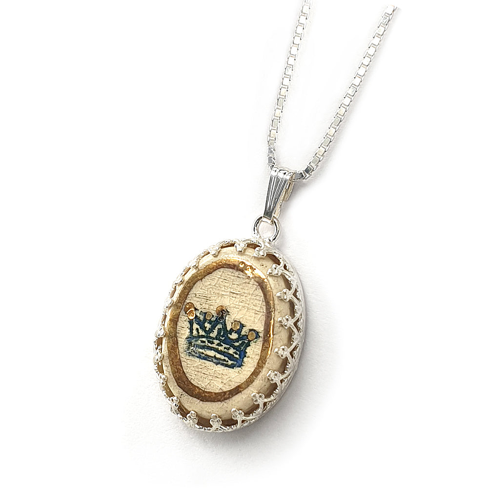 Handmade King David's Crown Pendant