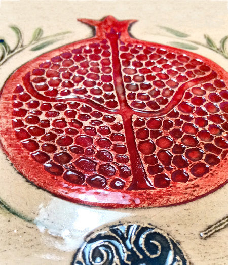 Pomegranate Plaque