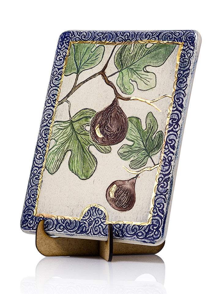 Figs Handmade Ceramic Plaque