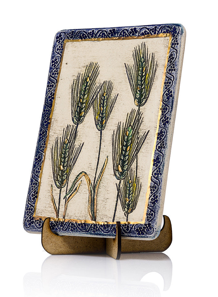 Barley Handmade Ceramic Plaque
