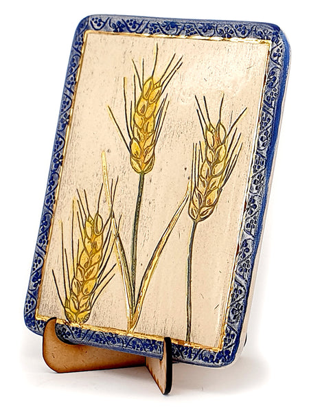 Wheat Plaque